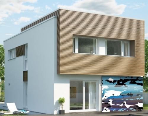 "Wasserwelt" POP-ART-Fassaden-APP von Martin Gubo